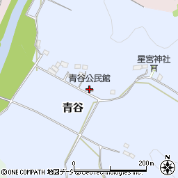 青谷公民館周辺の地図