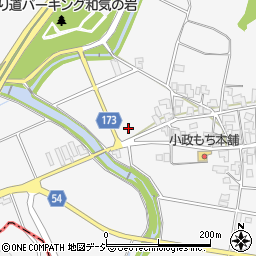 石川県能美市和気町利周辺の地図
