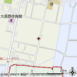 石川県能美市大長野町甲周辺の地図