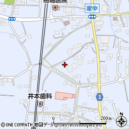 栃木県栃木市都賀町家中2222周辺の地図