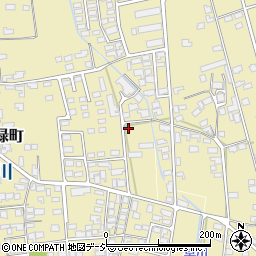 長野県北安曇郡松川村5724-186周辺の地図