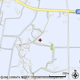 栃木県栃木市都賀町家中1645-1周辺の地図