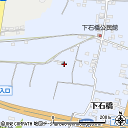 栃木県下野市下石橋416-28周辺の地図