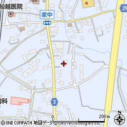 栃木県栃木市都賀町家中2328周辺の地図