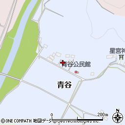 栃木県真岡市青谷163周辺の地図