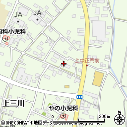 栃木県河内郡上三川町上三川3338周辺の地図