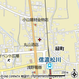 長野県北安曇郡松川村7029周辺の地図