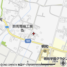 群馬県前橋市富士見町時沢1010-3周辺の地図