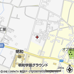 群馬県前橋市富士見町時沢1003周辺の地図