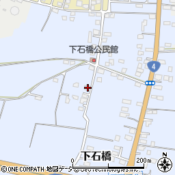 栃木県下野市下石橋416周辺の地図