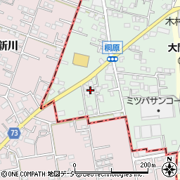 笠原建具店周辺の地図