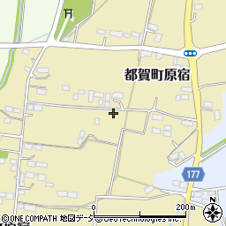 栃木県栃木市都賀町原宿周辺の地図