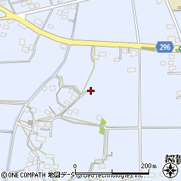 栃木県栃木市都賀町家中1602周辺の地図