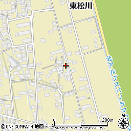長野県北安曇郡松川村5728-15周辺の地図
