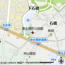 富士見町公民館周辺の地図