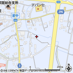 栃木県栃木市都賀町家中2285-1周辺の地図