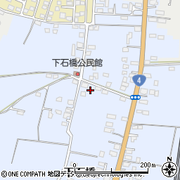 栃木県下野市下石橋389-5周辺の地図