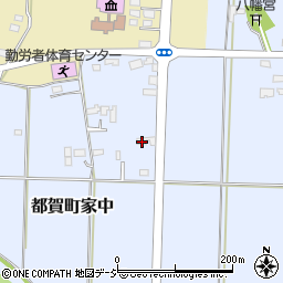 栃木県栃木市都賀町家中6104周辺の地図