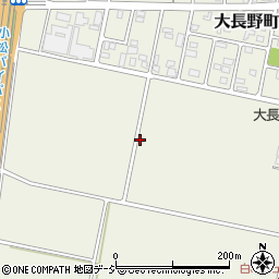 石川県能美市大長野町（乙）周辺の地図