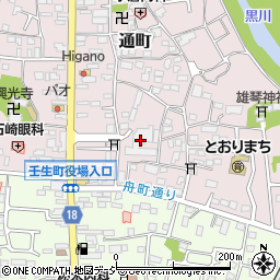 壬生町役場　ファクシミリ周辺の地図
