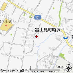 群馬県前橋市富士見町時沢1127-10周辺の地図