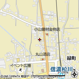 長野県北安曇郡松川村7034周辺の地図
