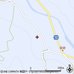 長野県東筑摩郡筑北村坂井新倉周辺の地図