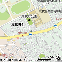 根津米店周辺の地図