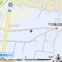 栃木県下野市下石橋418周辺の地図