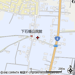 栃木県下野市下石橋384周辺の地図
