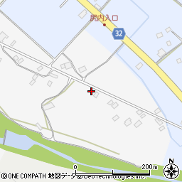 栃木県栃木市尻内町20-6周辺の地図