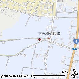 栃木県下野市下石橋417周辺の地図