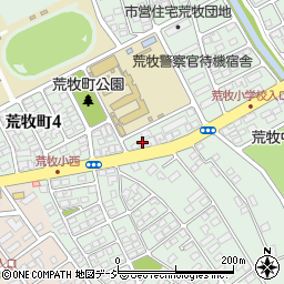 フジイドライ荒牧店周辺の地図