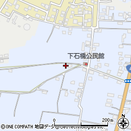 栃木県下野市下石橋417-7周辺の地図