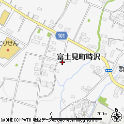 群馬県前橋市富士見町時沢1127周辺の地図