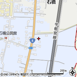 栃木県下野市下石橋289周辺の地図