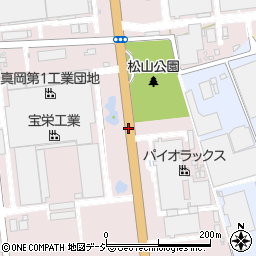 国道４０８号線周辺の地図