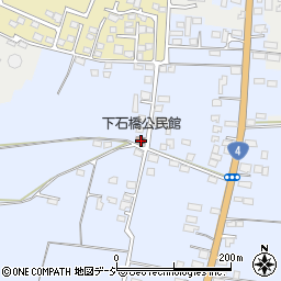 栃木県下野市下石橋378周辺の地図