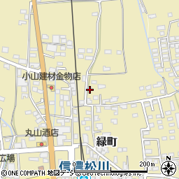 長野県北安曇郡松川村7033周辺の地図
