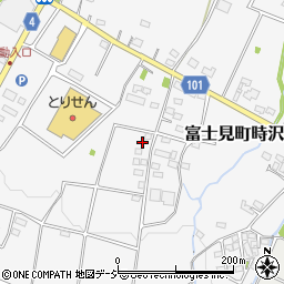 群馬県前橋市富士見町時沢835周辺の地図