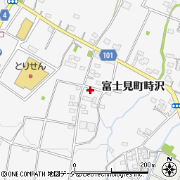 群馬県前橋市富士見町時沢862周辺の地図