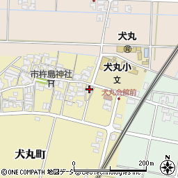 株式会社黒川クリーニング社　犬丸店周辺の地図