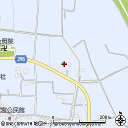 栃木県栃木市都賀町家中158周辺の地図