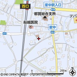 栃木県栃木市都賀町家中5986-4周辺の地図
