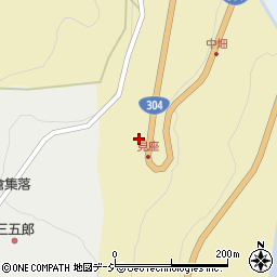 富山県南砺市見座286周辺の地図