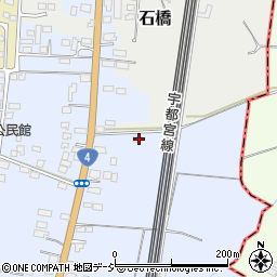 栃木県下野市下石橋292周辺の地図
