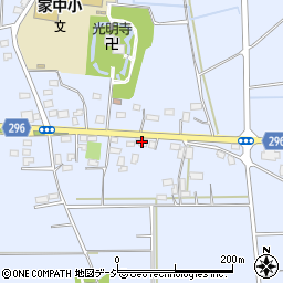 栃木県栃木市都賀町家中1164周辺の地図