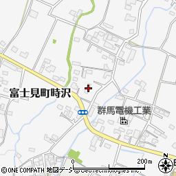 群馬県前橋市富士見町時沢923周辺の地図