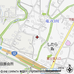 群馬県前橋市富士見町時沢67-1周辺の地図