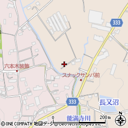 群馬県前橋市鼻毛石町1058周辺の地図